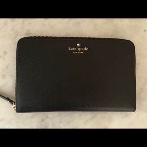 Kate Spade Grand Street Zip Around Travel Wallet